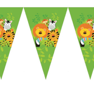 שרשרת דגלים סט ספארי 3 מ'